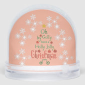 Christmas Snow Globe Schneekugeln (Rückseite)