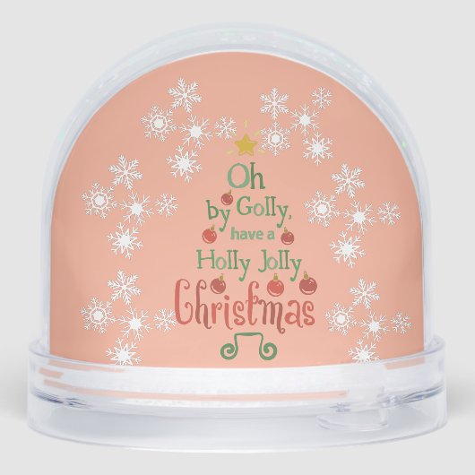 Christmas Snow Globe Schneekugeln (Rückseite)