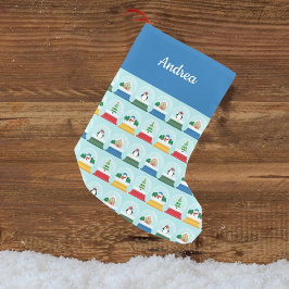 CHRISTMAS SNOW GLOBES KLEINER WEIHNACHTSSTRUMPF