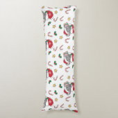 Christmas Snow Winter Animals Classic Seitenschläferkissen (Vorderseite Vertikal)