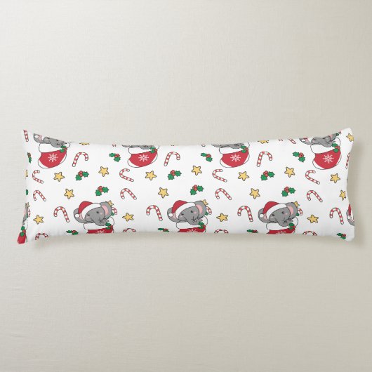 Christmas Snow Winter Animals Classic Seitenschläferkissen (Vorderseite)