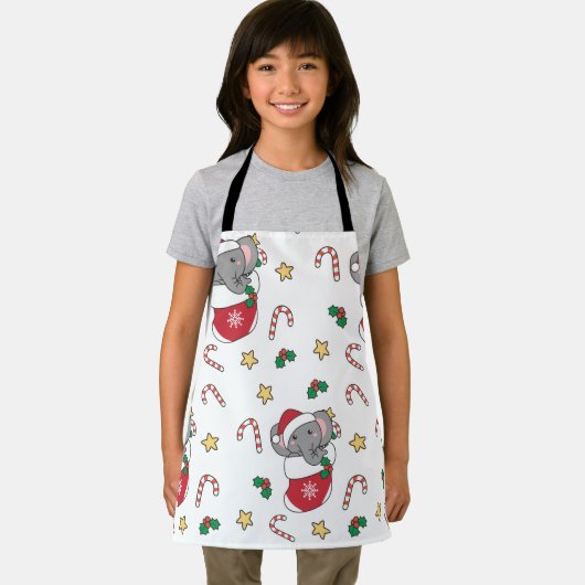 Christmas Snow Winter Schürze (Insitu)