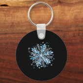 Christmas Snowflake - Cute Winter Vibe For Holiday Schlüsselanhänger (Vorderseite)