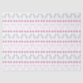 Christmas Snowflakes and Trees Seidenpapier (Vorderseite)