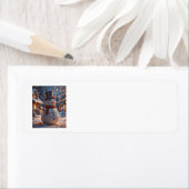 Christmas Snowman Address Labels (Insitu)