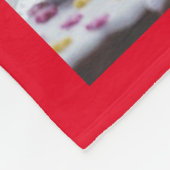 CHRISTMAS SNOWMAN FLEECEDECKE (Ecke)