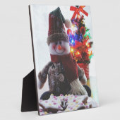 CHRISTMAS SNOWMAN FOTOPLATTE (Seite)