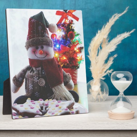 CHRISTMAS SNOWMAN FOTOPLATTE (Seite)
