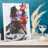 CHRISTMAS SNOWMAN FOTOPLATTE (Seite)