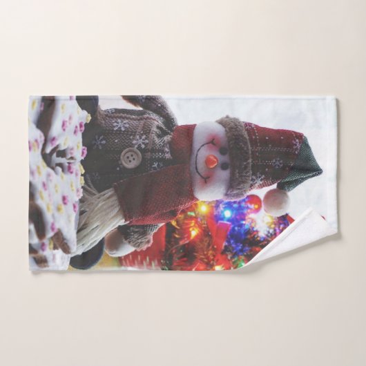 CHRISTMAS SNOWMAN HANDTUCH (Handtuch)