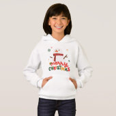 Christmas Snowman Hoodie (Vorne ganz)