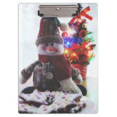 CHRISTMAS SNOWMAN KLEMMBRETT (Vorderseite)