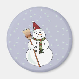 Christmas Snowman Magnet