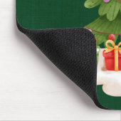 Christmas Snowman Mouse Pad Mousepad (Ecke)