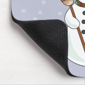 Christmas Snowman Mousepad (Ecke)