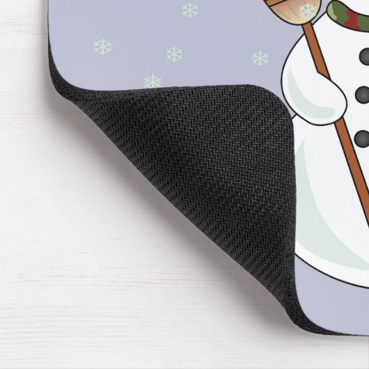 Christmas Snowman Mousepad (Ecke)
