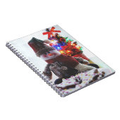 CHRISTMAS SNOWMAN NOTIZBLOCK (Rechte Seite)