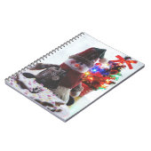 CHRISTMAS SNOWMAN NOTIZBLOCK (Linke Seite)