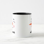 Christmas Snowman Personalisiert Tasse (Zentrum)
