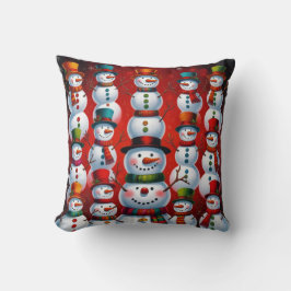 Christmas snowman pillows kissen
