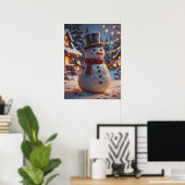 Christmas Snowman Poster (Heimbüro)