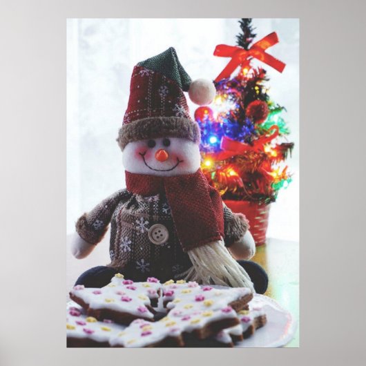 CHRISTMAS SNOWMAN POSTER (Vorne)