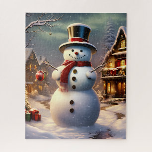 Christmas Snowman Puzzle