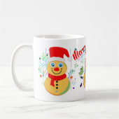 Christmas Snowmen Kaffeetasse (Links)
