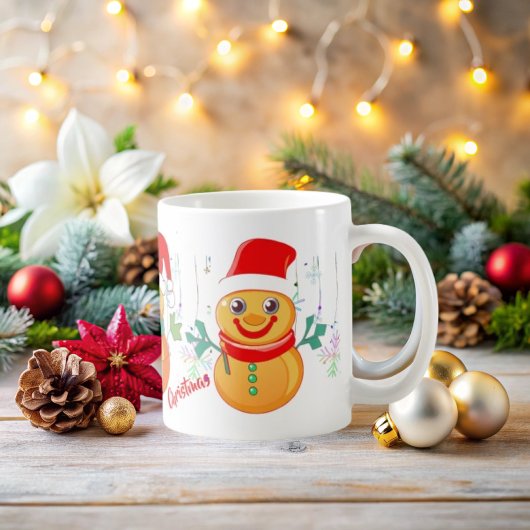 Christmas Snowmen Kaffeetasse