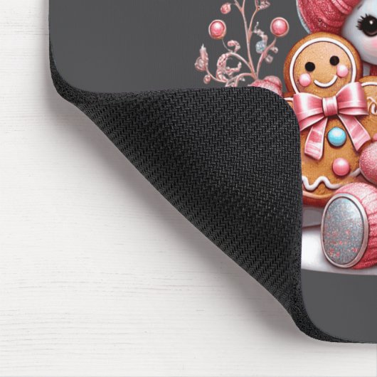 Christmas Snowperson Mousepad (Ecke)