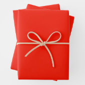 Christmas solid red geschenkpapier set (Beispiel)