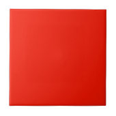 Christmas solid red stylish fliese (Vorderseite)