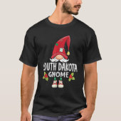 Christmas South Dakota Gnome X Mas Family Matching T-Shirt (Vorderseite)