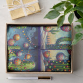 Christmas Southwest Saguaro Cactus Decoupage Seidenpapier (Geschenk)