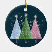 Christmas Sparkle Keramik Ornament (Vorne)