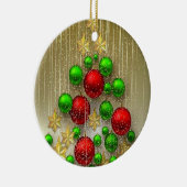 Christmas Sparkle Keramik Ornament (Rechts)