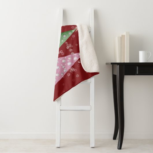 Christmas Sparkle Sherpadecke (Beispiel)