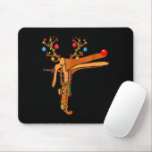 Christmas Speculum Reindeer Funny Xmas Nurse Midwi Mousepad (Mit Mouse)