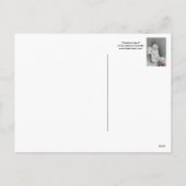 Christmas Spirit Angel Elf Postcard Feiertagspostkarte (Rückseite)