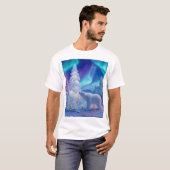 Christmas Spirit in the Northern Sky T-Shirt (Vorne ganz)