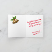 Christmas spirit karte (Innenseite)