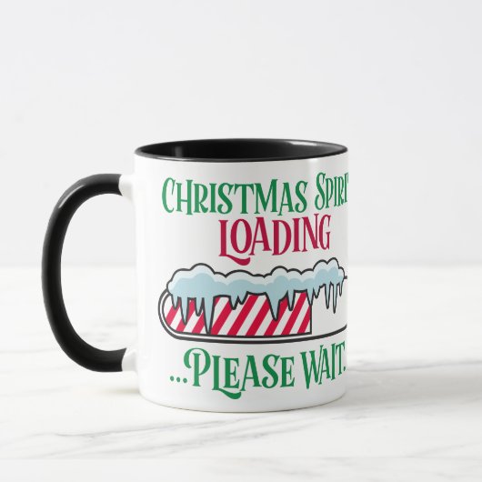 CHRISTMAS SPIRIT-LADEN TASSE (Links)