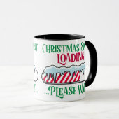 CHRISTMAS SPIRIT-LADEN TASSE (VorderseiteRechts)