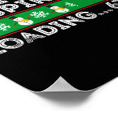 Christmas Spirit Loading 67 Six Seven Meme Funny S Poster (Ecke)