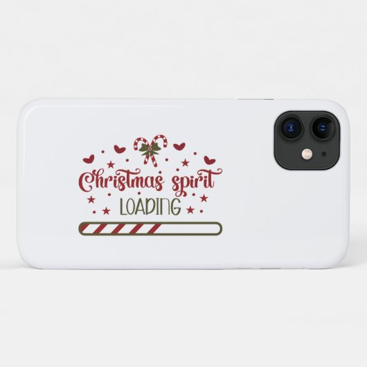 Christmas Spirit Loading iPhone 11 Fall Case-Mate iPhone Hülle (Rückseite (Horizontal))
