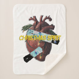 Christmas Spirit Sherpadecke