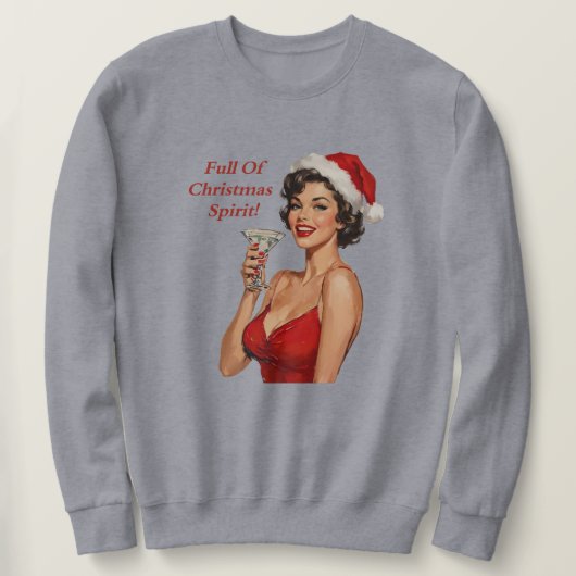 Christmas Spirit Sweatshirt (Design vorne)