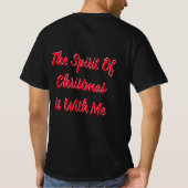 Christmas Spirit T-Shirt (Rückseite)