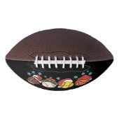 Christmas Sports Balls Lights Santa Family Sport Football (Vorderseite)