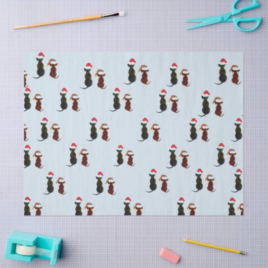 Christmas springador seidenpapier (Basteln)